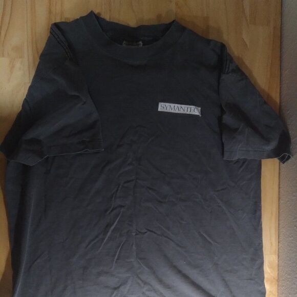 Vintage Symantec Great Software Graphic T-Shirt - Picture 7 of 12